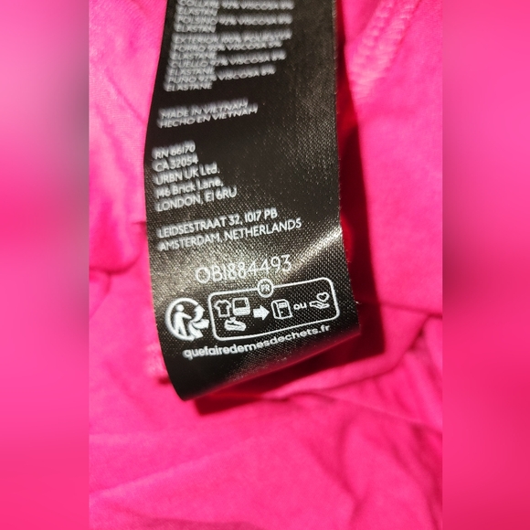 Anthropologie Pilcro Sequin Top Size Medium Pink (Raspberry) - Picture 9 of 10